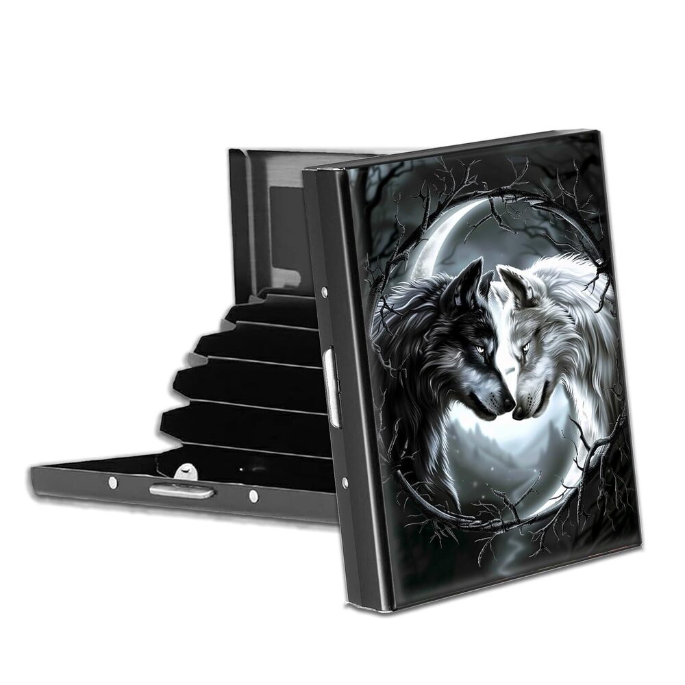1292 Metal Credit Card Wallet, RFID Blocking Credit Card Holder with 6